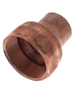 1-1/2" x 2" Copper x Female Adapter