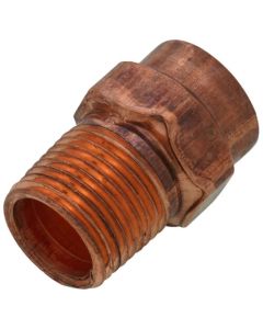 1/2" x 3/8" Copper x Male Adapter