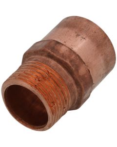1-1/4" x 1" Copper x Male Adapter