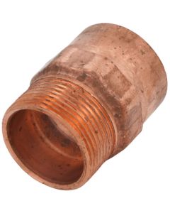 1-1/2" x 1-1/4" Copper x Male Adapter