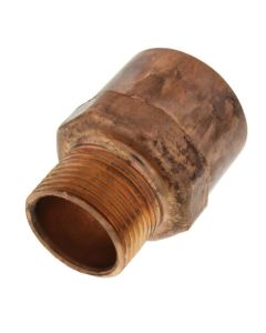 1-1/2" x 1" Copper x Male Adapter