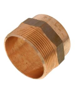 3" Copper x Male Adapter