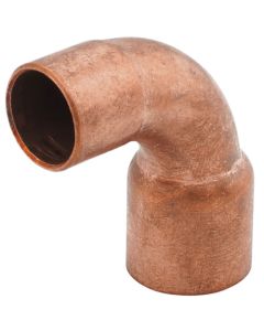 1/2" x 3/8" Copper 90° Elbow