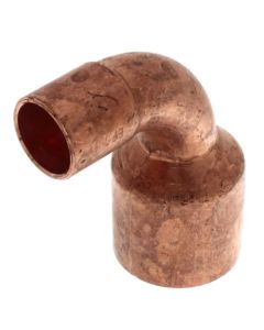 1" x 1/2" Copper 90° Elbow