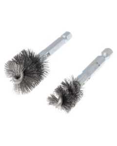 1/4" and 1/2" Copper Fitting Power Brush Pack
