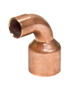 5/8" x 1/2" Copper 90° Long Turn Elbow