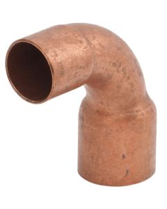 1" x 3/4" Copper 90° Long Turn Elbow