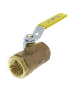 1" FNPT Regular Port Manual Bronze Ball Valve