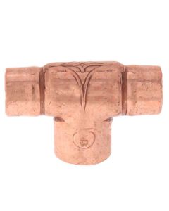 3/8" x 3/8" x 1/2" CxCxC Bullhead Tee