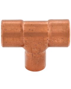 3/8" x 3/8" x 1/4" CxCxC Reducing Tee