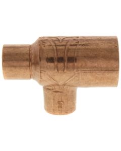 1-1/4" x 3/4" x 3/4" CxCxC Reducing Tee