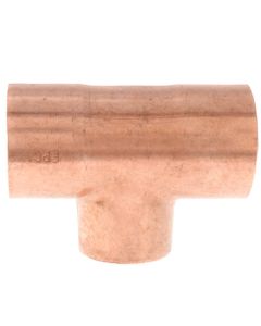 1-1/2" x 1-1/2" x 1-1/4" CxCxC Reducing Tee