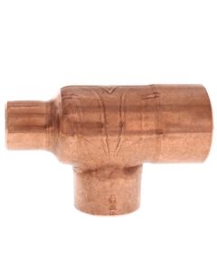 1-1/2" x 3/4" x 1-1/4" CxCxC Reducing Tee