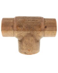 2" x 2" x 2-1/2" CxCxC Bullhead Tee