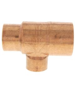 2" x 1-1/2" x 1-1/4" CxCxC Reducing Tee