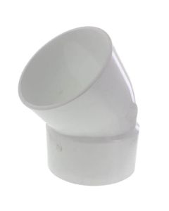12" PVC DWV 45° Street Elbow
