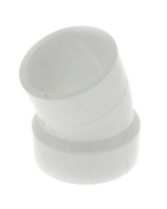 10" PVC DWV 22.5° Street Elbow