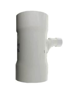 8" x 8" x 2" PVC DWV Sanitary Tee