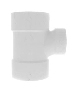 14" x 14" x 8" PVC DWV Sanitary Tee