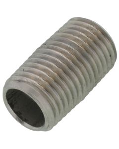 1/4" x Close Stainless Steel Nipple