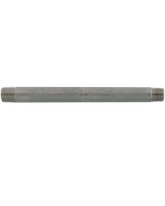 1/4" x 6" Stainless Steel Nipple