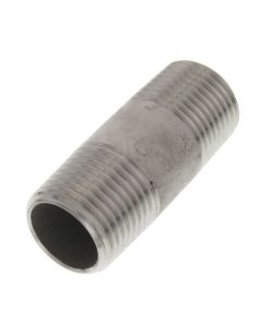 1/2" x 2" Stainless Steel Nipple
