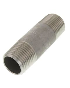 1/2" x 2-1/2" Stainless Steel Nipple