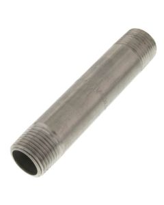 1/2" x 4" Stainless Steel Nipple