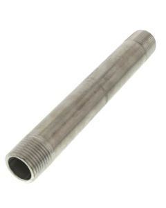 1/2" x 6" Stainless Steel Nipple
