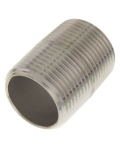3/4" x Close Stainless Steel Nipple