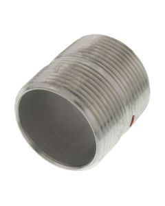 1-1/4" x Close Stainless Steel Nipple