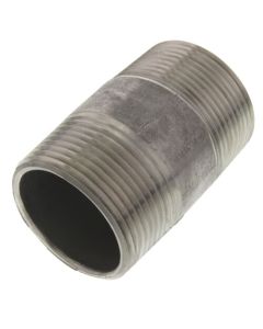 1-1/4" x 2-1/2" Stainless Steel Nipple