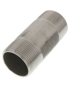 1-1/4" x 3-1/2" Stainless Steel Nipple