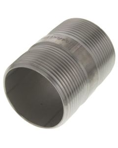 1-1/2" x 2-1/2" Stainless Steel Nipple