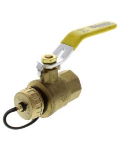 3/4" Female x Hose Full Port Ball Valve (Lead Free)
