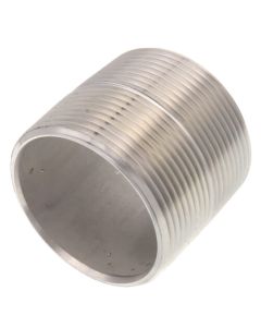 2-1/2" x Close Stainless Steel Nipple