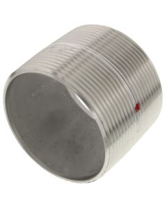3" x Close Stainless Steel Nipple