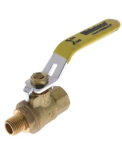 1/4" MIP x FIP Full Port Forged Brass Ball Valve (Lead Free)