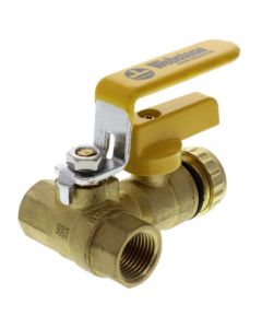 1/2" Threaded Pro-Pal Full Port Ball Valve w/ Hose Drain - Lead Free