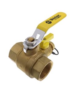 1-1/2" Threaded Pro-Pal Full Port Ball Valve w/ Hose Drain - Lead Free