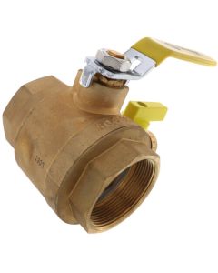 2" Threaded Pro-Pal Full Port Ball Valve w/ Hose Drain (Lead Free)