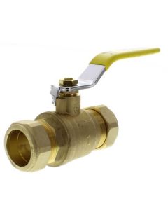 1" Compression Full Port Brass Ball Valve (Lead Free)