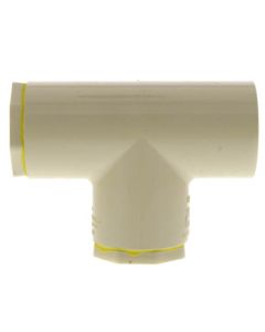 1-1/2" x 1" x 1" CPVC CTS Reducing Tee (Socket)