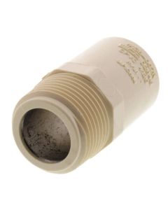 3/4" CTS CPVC Male Adapter w/ Stainless Steel Sleeve (MIPT x Socket)