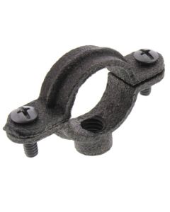 3/4" Black Split Ring Extension Hanger (2-Screw)