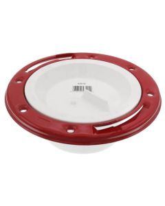 3" or 4" Closet Flange w/ Metal Ring and Test Cap (PVC)