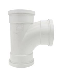 6" PVC SDR 35 Sanitary Tee (G x G x G)