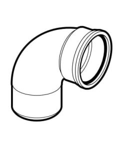 6" PVC SDR 35 1/4 Bend 90° Elbow, Street (Spigot x G)