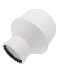 8" x 4" PVC SDR 35 Increaser Bushing (Eccentric SPG x G)