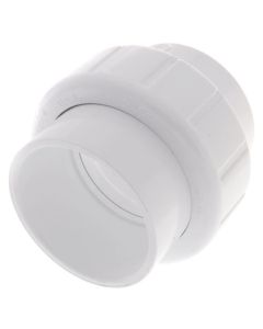 2-1/2" PVC Sch. 40 Socket Union w/ Buna-N O-ring